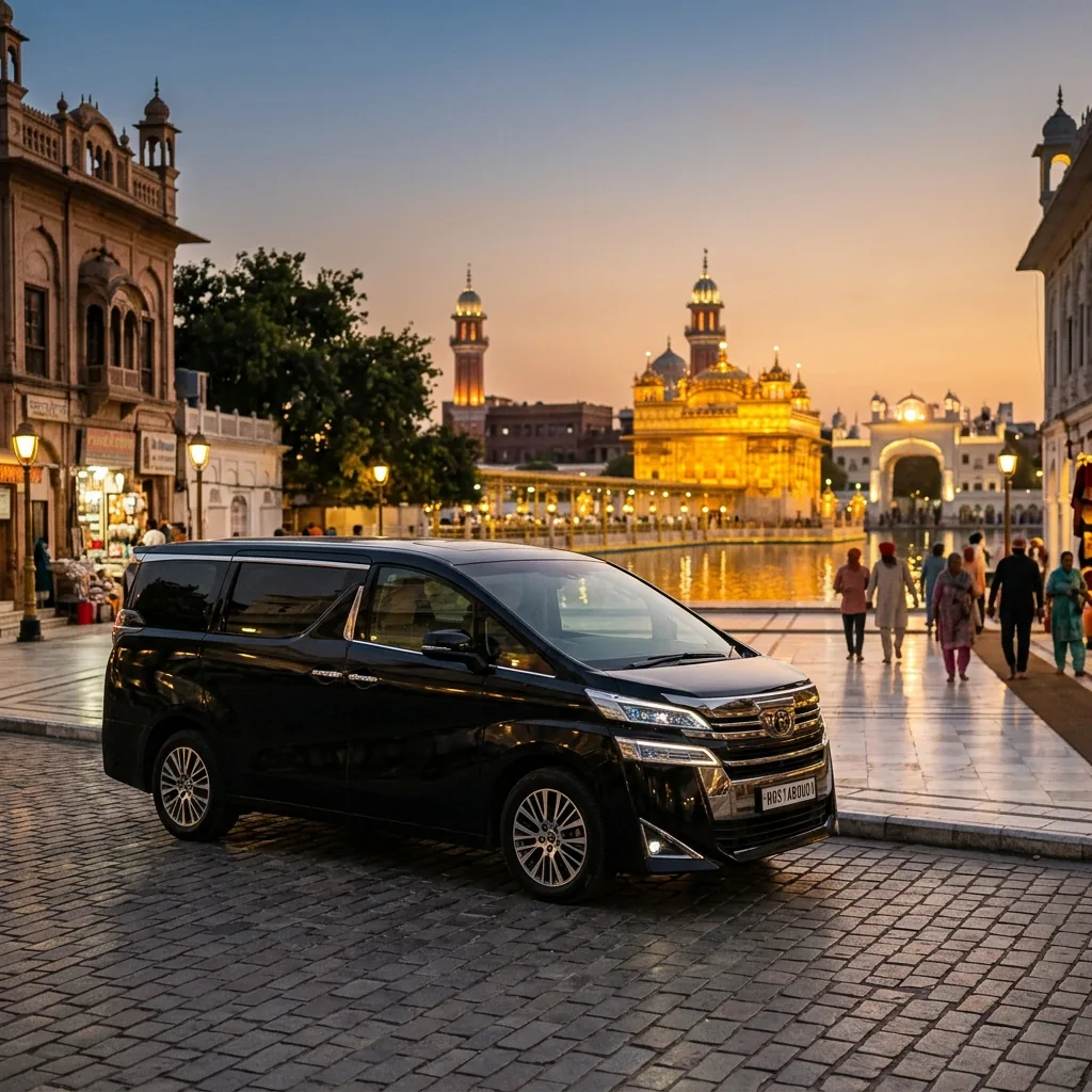 Premium chauffeur service in Amritsar / Punjab